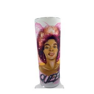 Black Woman Tumbler