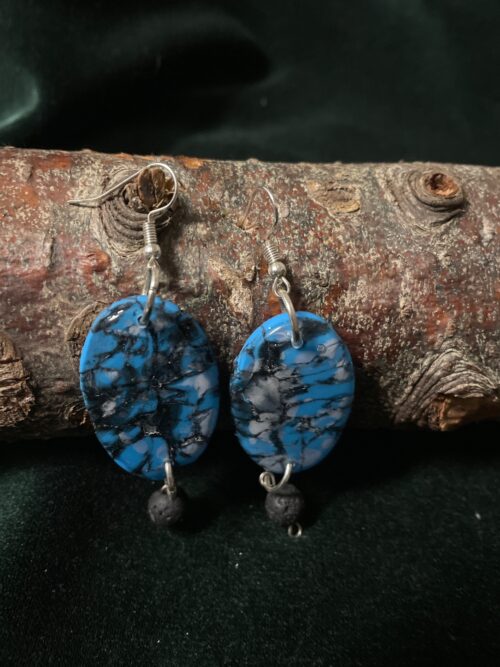 Blue Marbled Panels