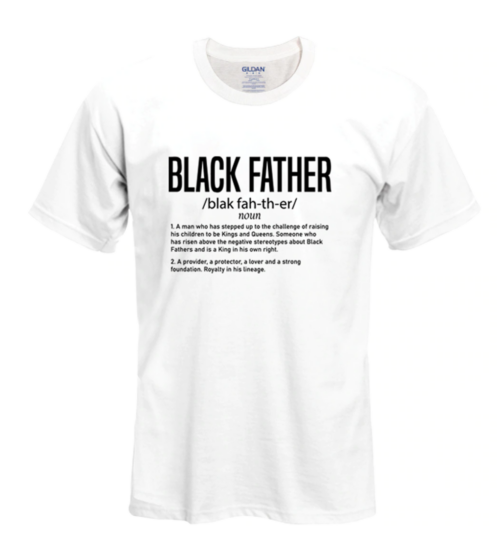 Black Father T-shirt - Image 3
